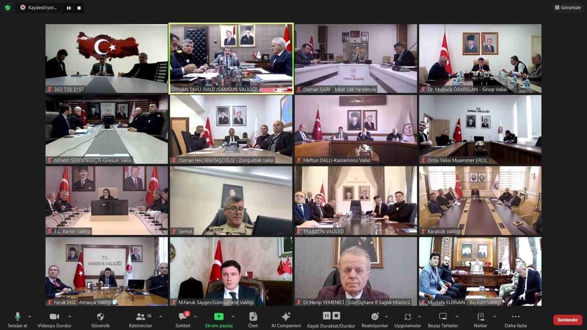 Samsun\'da Narkotik Operasyonlarında 9 Bin 202 Kişi Yakalandı