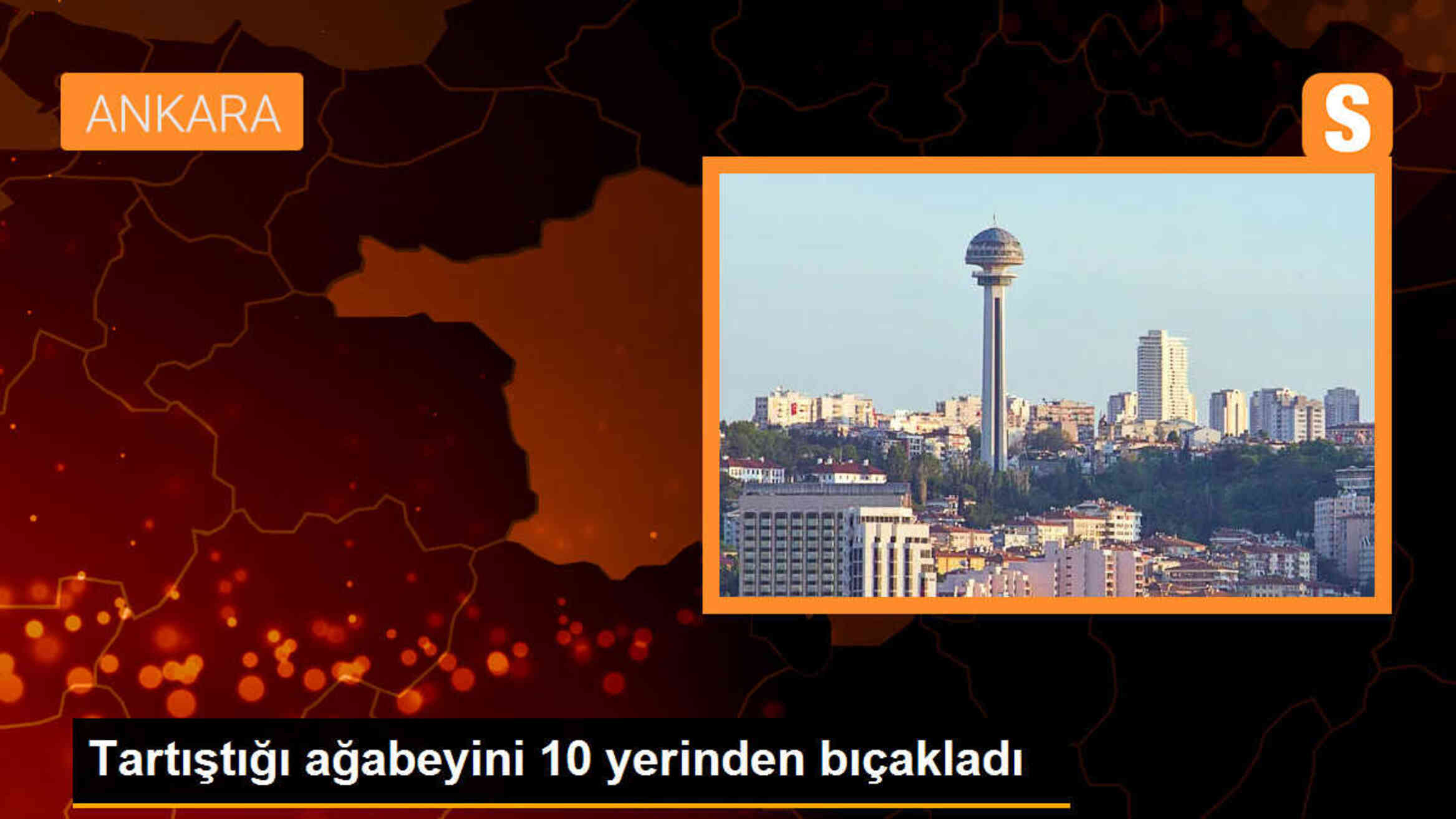 Mamak\'ta Kardeşini Bıçaklayan Şüpheli Gözaltına Alındı