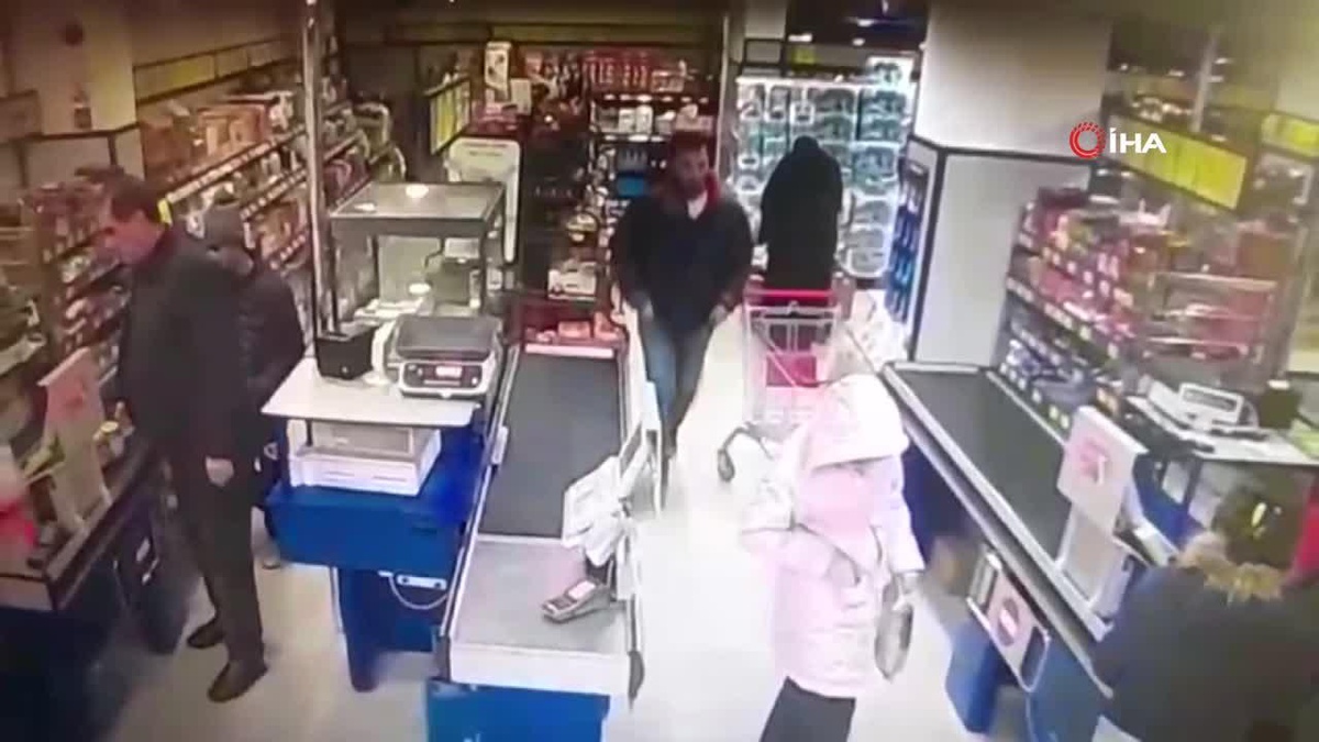 Zincir marketten pastırma ve kavurma çalan şahıs yakalandı