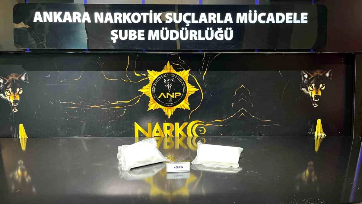 Ankara\'da Narkogüç Operasyonunda 2 Kilo 279 Gram Kokain Ele Geçirildi