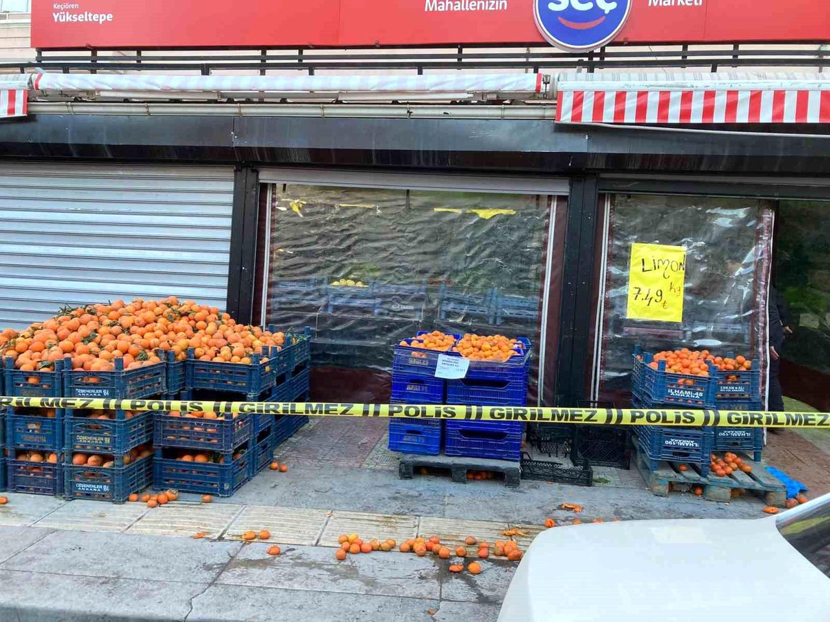 Ankara\'da Market Baskınında 1 Kişi Hayatını Kaybetti, 2 Kişi Yaralandı