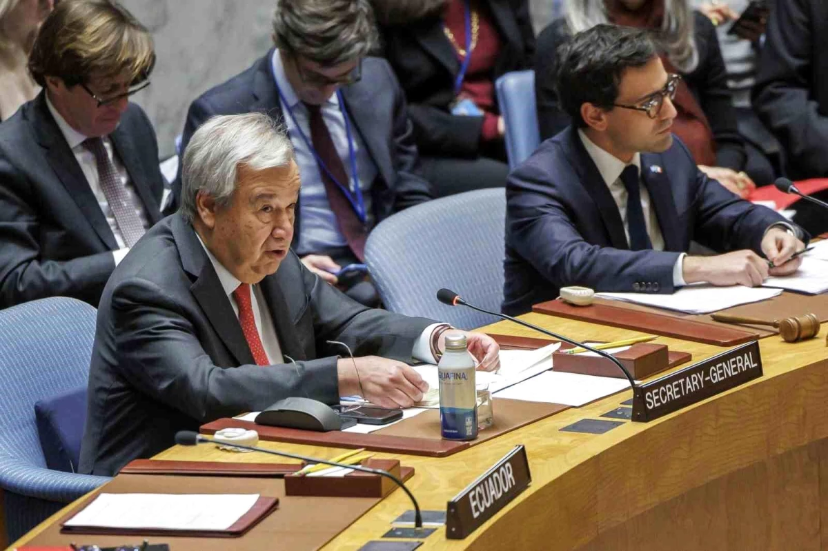 BM Genel Sekreteri: İsrail-Filistin çatışmasında uluslararası hukuka uyulmalı