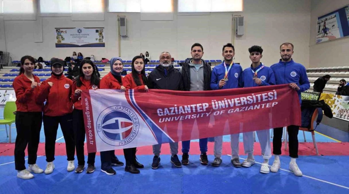 GAÜN Öğrencileri Taekwondo Türkiye Şampiyonasında Başarı Elde Etti