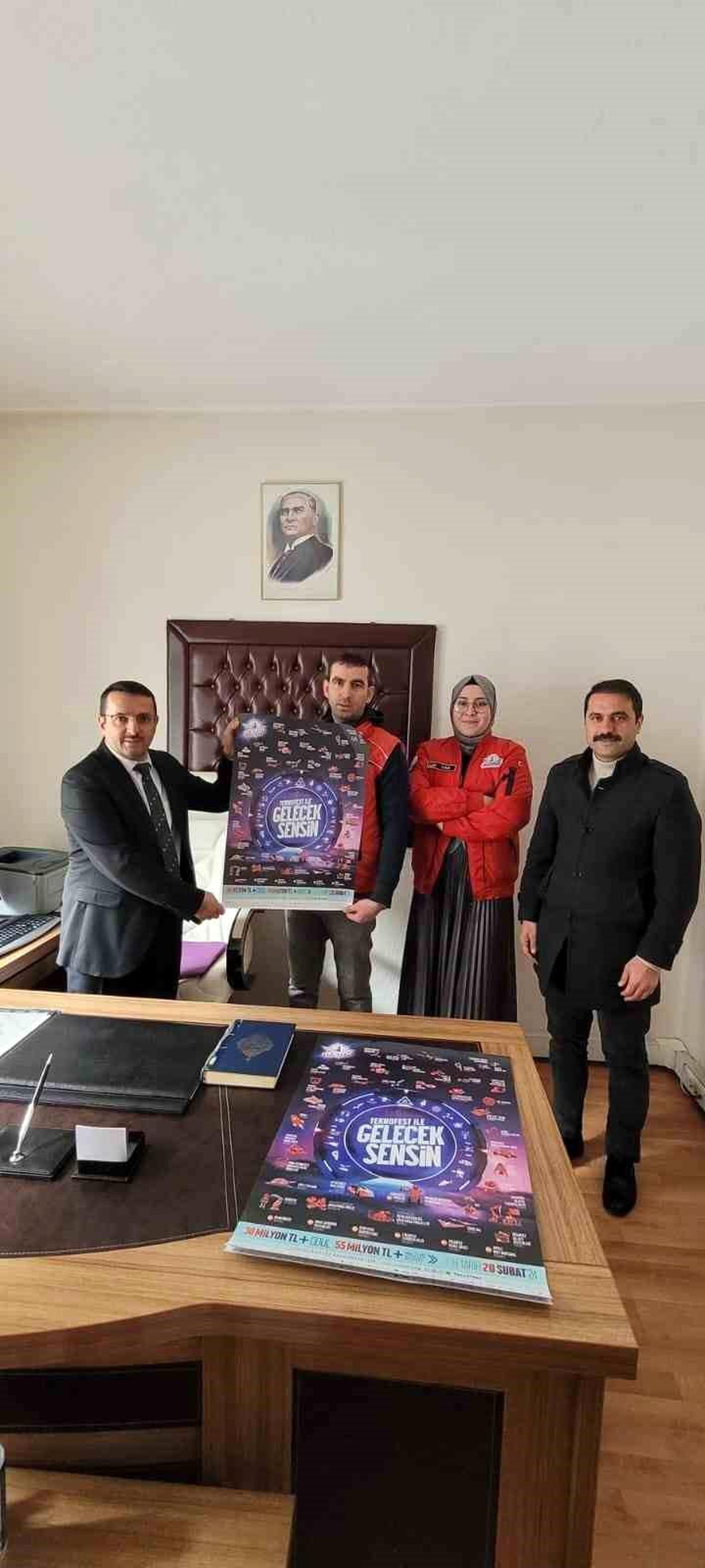 Afyonkarahisar Gençlik Merkezi, İl Müftülüğü\'nü ziyaret etti