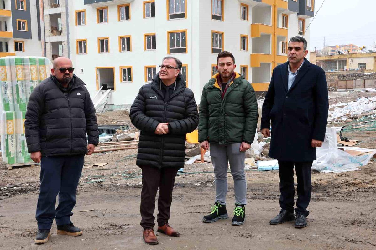 Hacılar\'da Kentsel Dönüşüm Projesi İkinci Etap İnşaatı Hızla İlerliyor