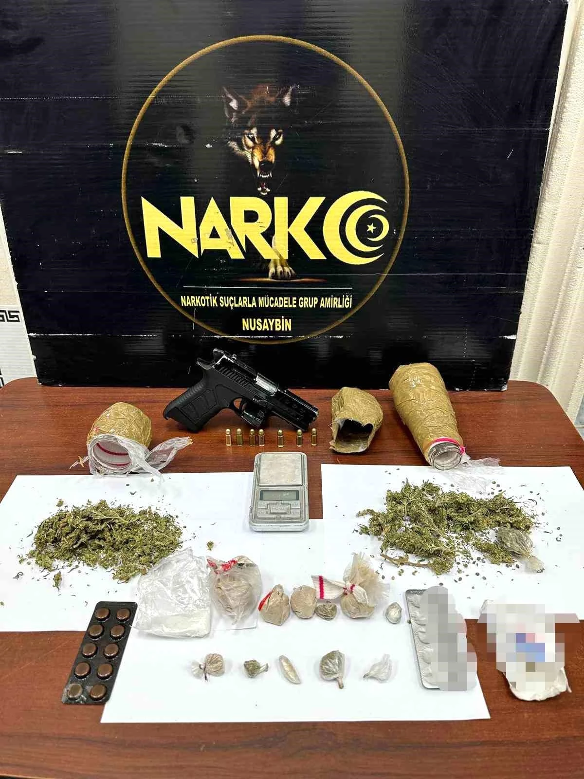 Nusaybin\'de Uyuşturucu Operasyonu: Şüpheli Gözaltına Alındı