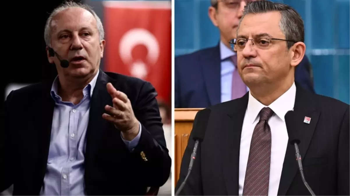 Muharrem İnce, Özgür Özel\'e şiirli göndermede bulundu