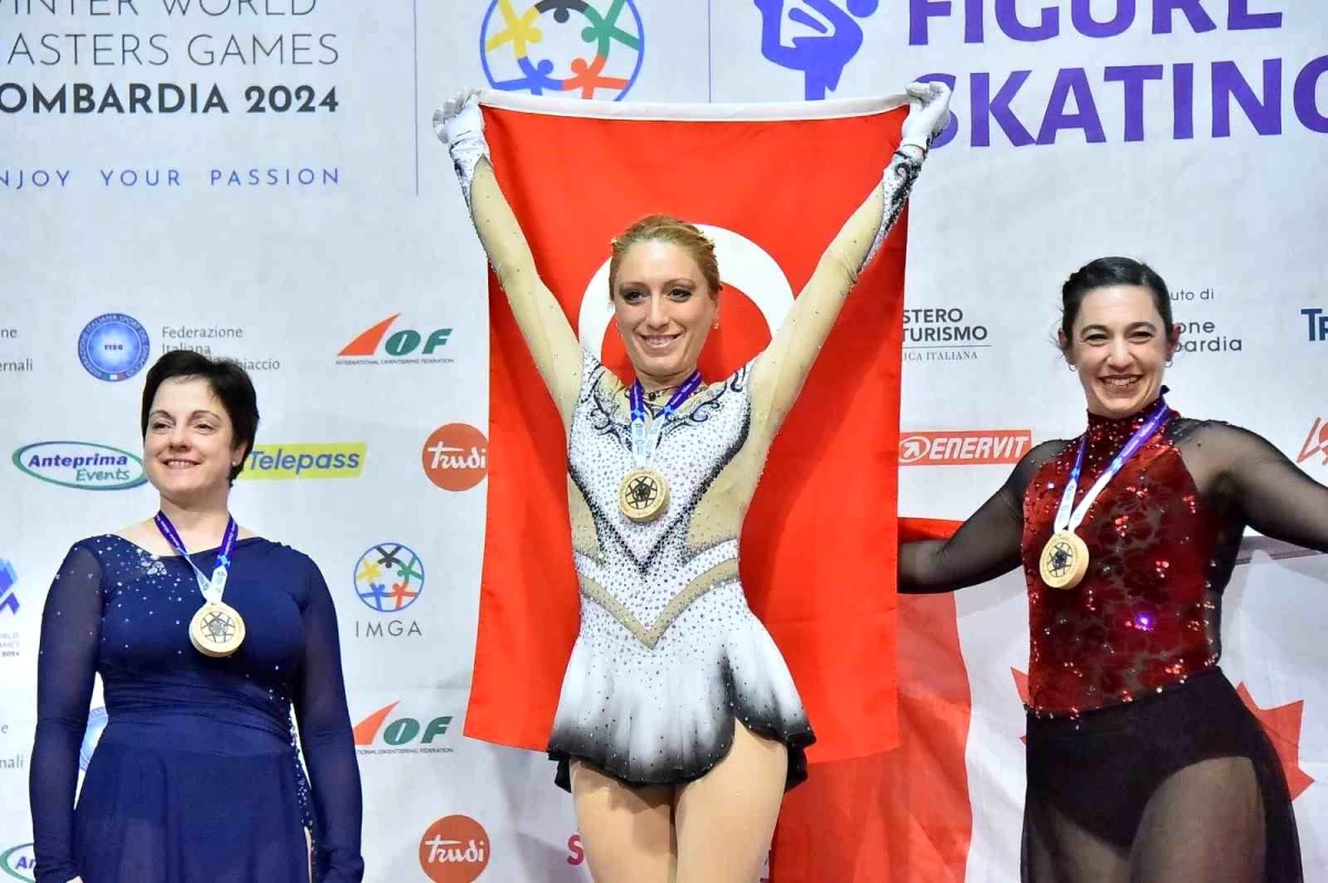 Naz Arıcı, Dünya Masterlar Kış Oyunları\'nda Altın Bayanlar kategorisinde şampiyon oldu