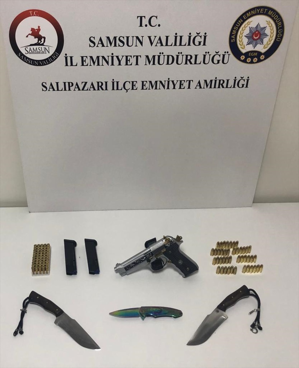 Samsun\'un Yakakent ve Salıpazarı ilçelerinde uygulamalarda 6 kişi hakkında işlem yapıldı