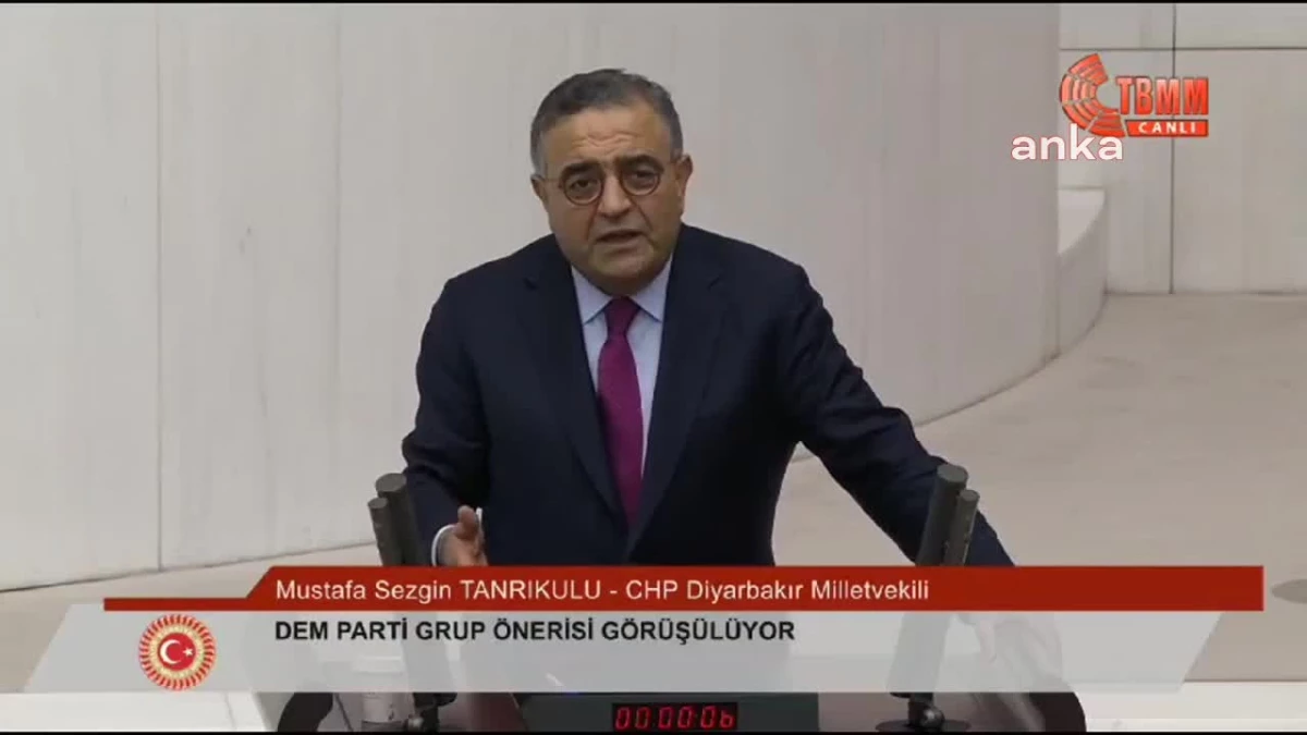 CHP Milletvekili Tanrıkulu, Atalay\'ın milletvekilliğinin düşürülmesini eleştirdi