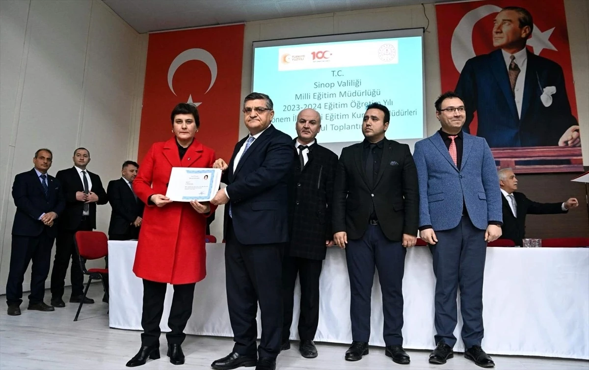 Sinop Milli Eğitim Müdürlüğü Eğitim Kurumu Müdürler Toplantısı Düzenlendi