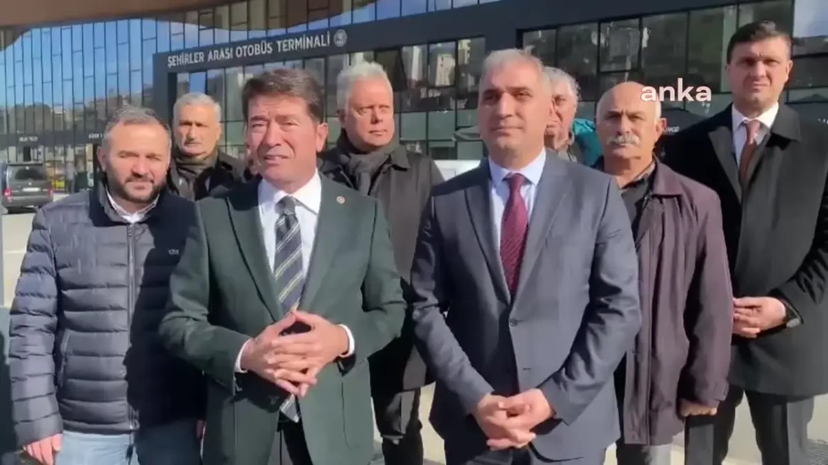 CHP Trabzon Ortahisar Belediye Başkan Adayı Ahmet Kaya, yeni terminal hizmet binasını ziyaret etti