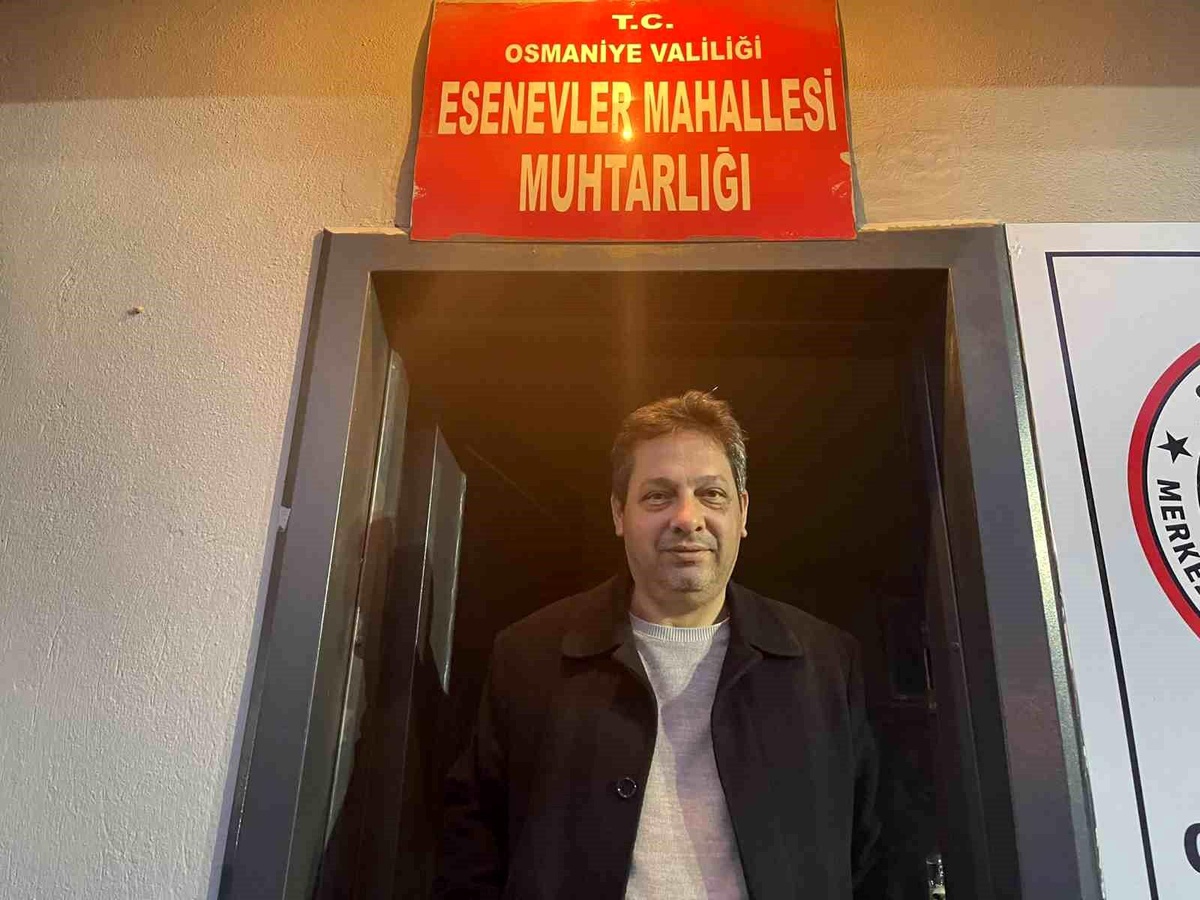 Osmaniye\'de Muhtarlık Binasında Deprem Köşesi Oluşturuldu