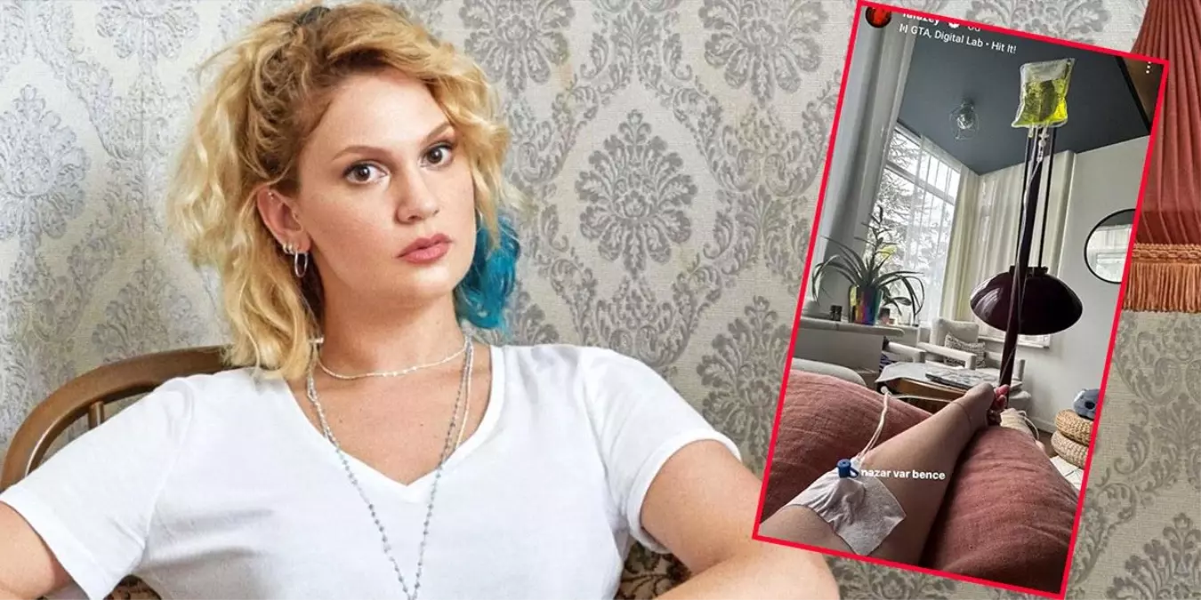 Ünlü oyuncu Farah Zeynep Abdullah influenzaya yakalandı