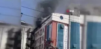 Gaziantep Tapu Müdürlüğü'nde yangın çıktı