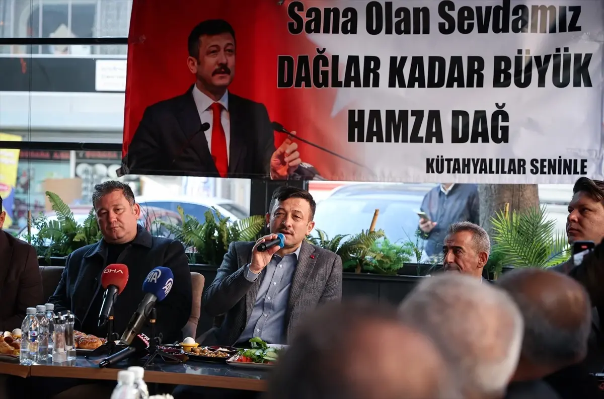 Hamza Dağ, İzmir\'deki projelerini tanıtacak