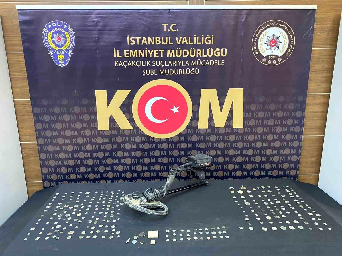 İstanbul\'da Tarihi Eser Kaçakçılığı Operasyonu: 9 Şüpheli Gözaltına Alındı