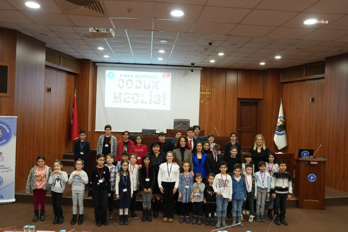 Kartal Belediyesi Çocuk Meclisi, projelerini sundu