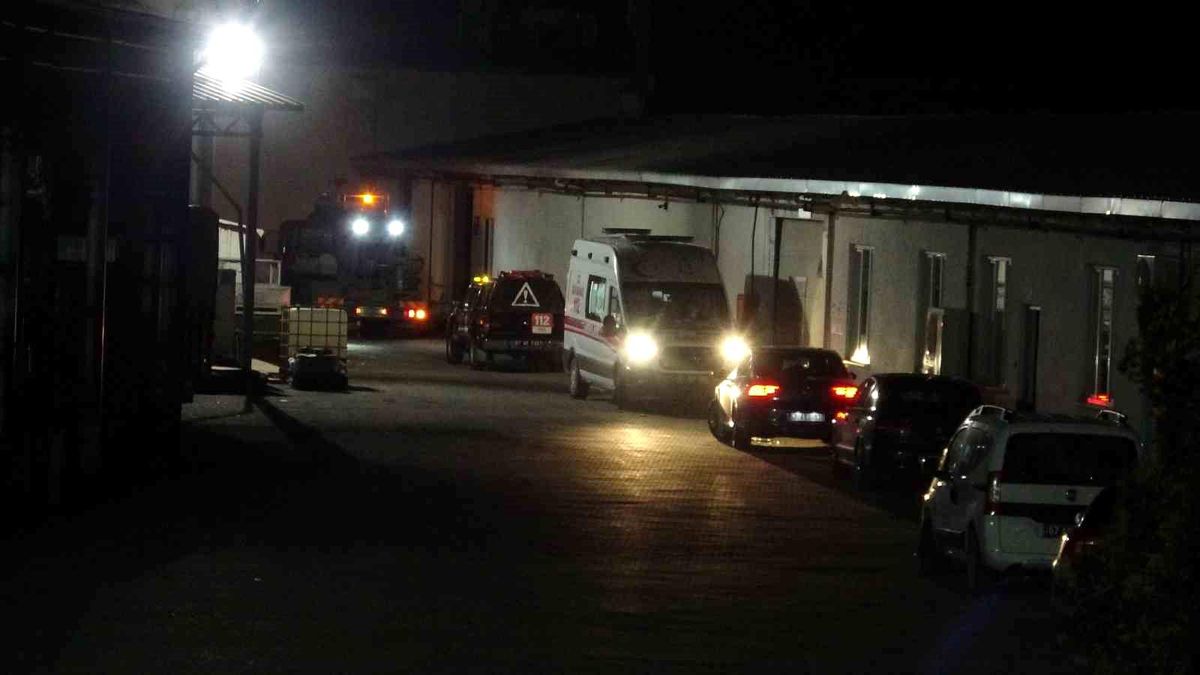 Zonguldak\'ta Kauçuk Fabrikasında Yangın: 2 İşçi Dumandan Etkilendi