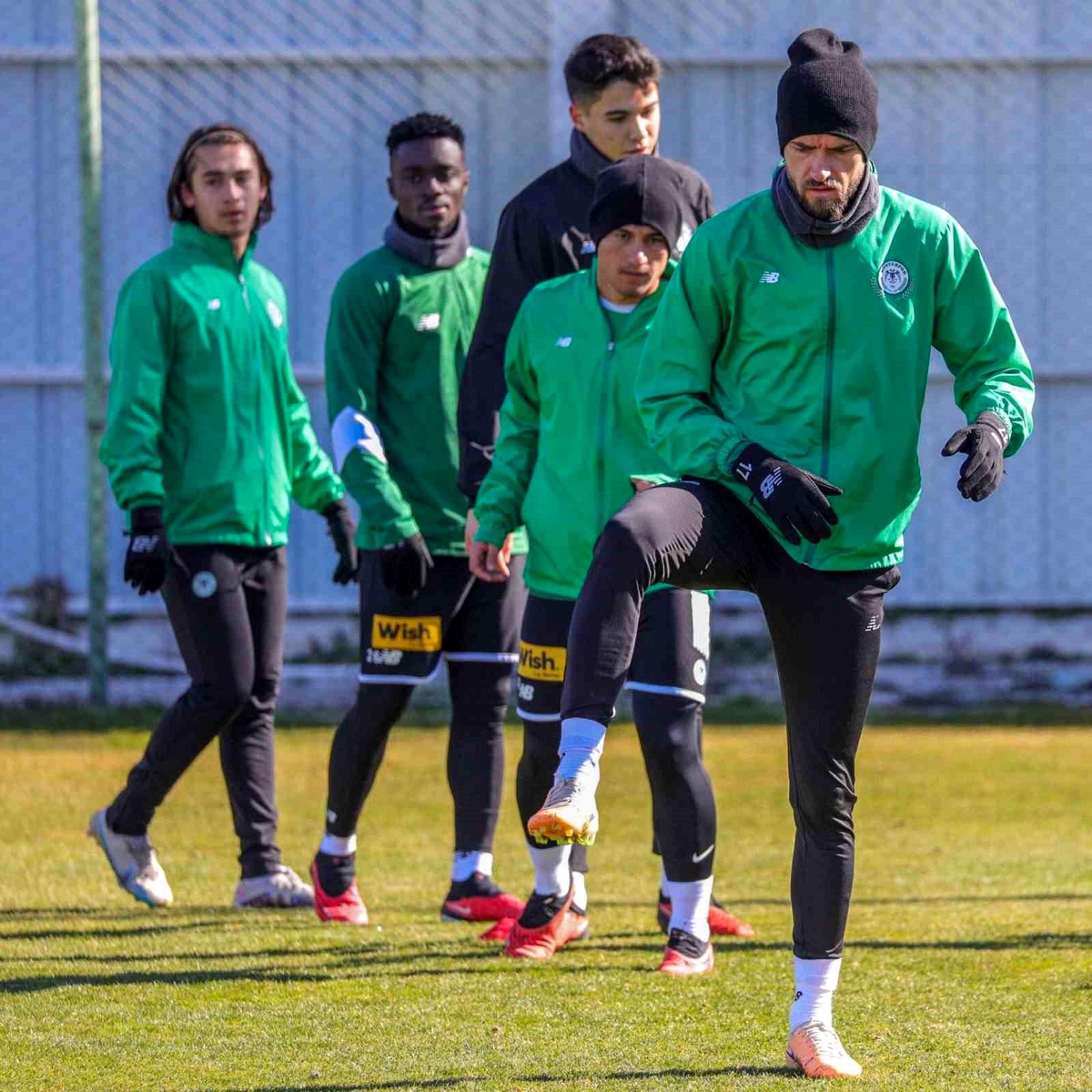 Konyaspor, Çaykur Rizespor maçı için hazırlıklarını sürdürdü