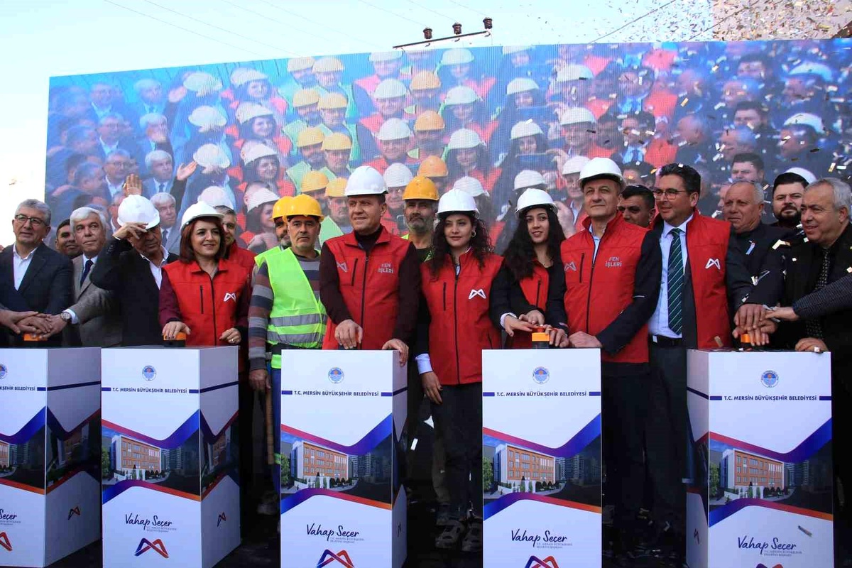 Mersin\'de Sosyal Yaşam ve Çocuk Gelişim Merkezi Temeli Atıldı