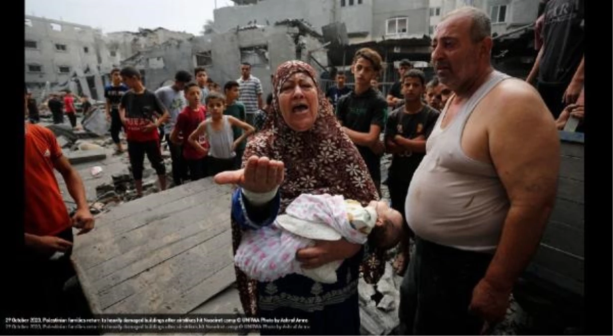 Gazze\'de İsrail bombardımanı devam ediyor, Filistin halkı güneye kaçıyor