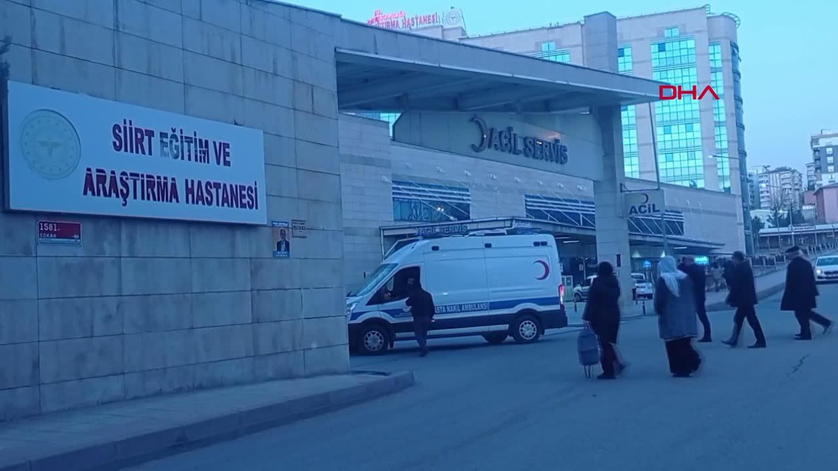 Siirt\'te motosiklet kazası: Bir kişi hayatını kaybetti