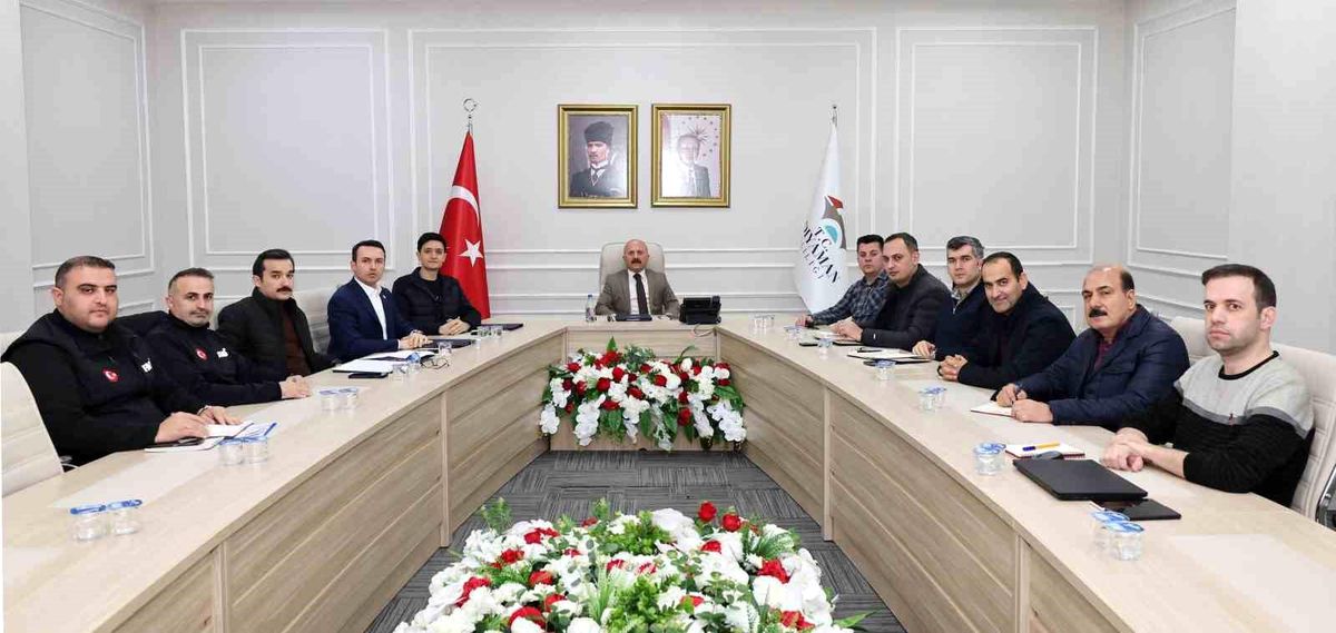 Adıyaman\'da Vali Yardımcıları Haftalık Değerlendirme Toplantısı Gerçekleştirildi