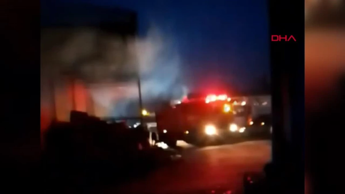 Zonguldak\'ta bir fabrikada yangın çıktı, 2 işçi dumandan etkilendi