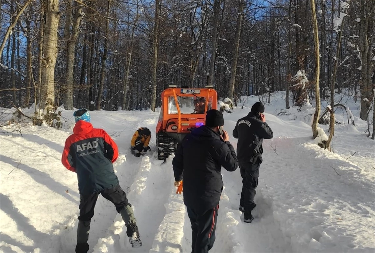 Zonguldak\'ta ormanda avlanmaya giden kişilerden biri ölü bulundu