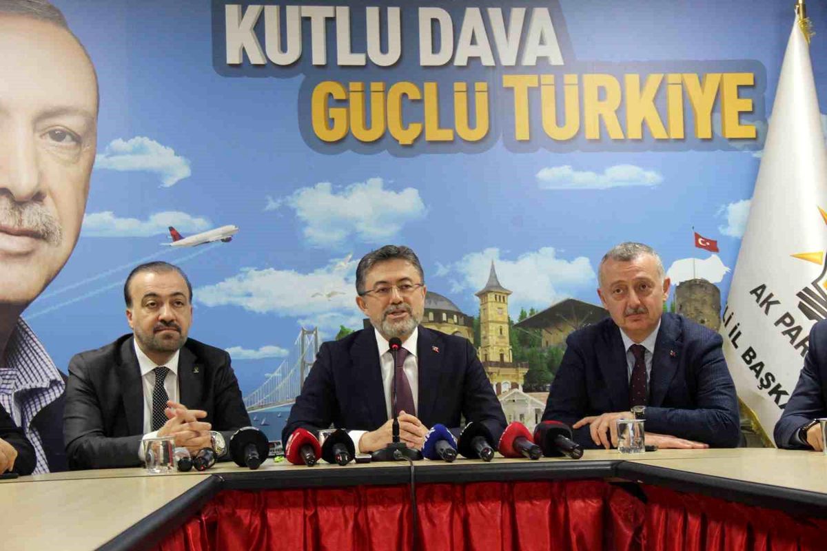 Tarım ve Orman Bakanı Yumaklı: Seçim süreci tatlı bir heyecan