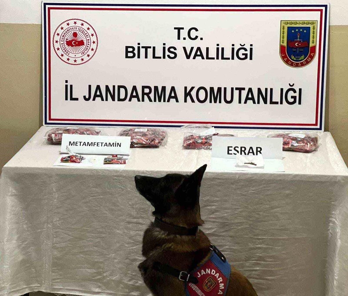 Bitlis\'te Uyuşturucu Operasyonu: 2 Kilo 310 Gram Metamfetamin ve 1,3 Gram Kubar Esrar Ele Geçirildi