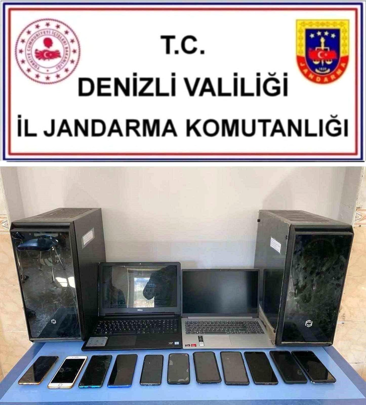 Denizli\'de Kaçakçılıkla Mücadele Operasyonunda Büyük Ele Geçirme