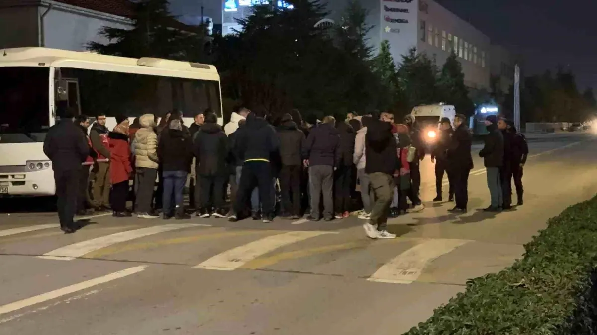 Gebze\'deki fabrikada rehine krizi sona erdi, 7 kişi serbest bırakıldı