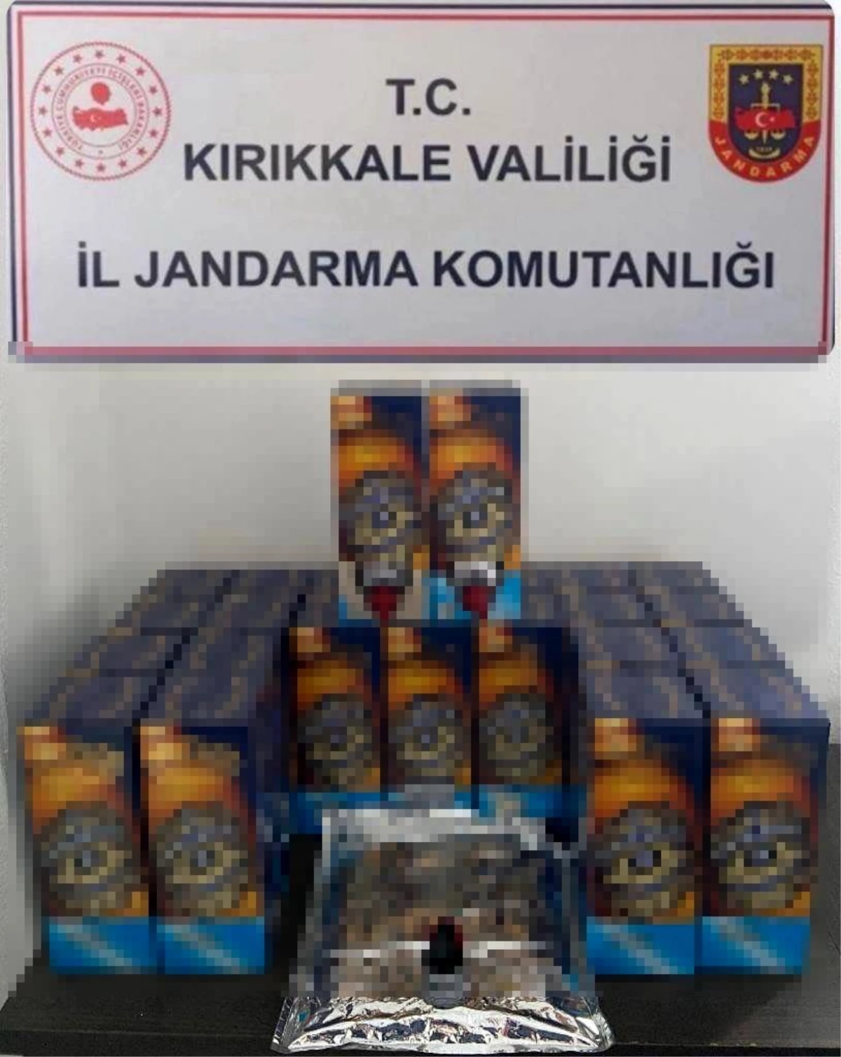 Kırıkkale\'de Şüpheli Gözaltına Alındı, 50 Litre Kaçak İçki Ele Geçirildi