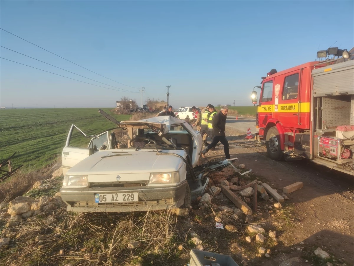 Kızıltepe\'de trafik kazası: 1 kişi yaralandı