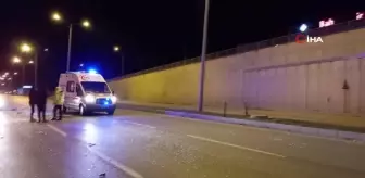 Kontrolden çıkan otomobil karşı şeritteki araca çarpıp takla attı: 1 ölü, 3 yaralı