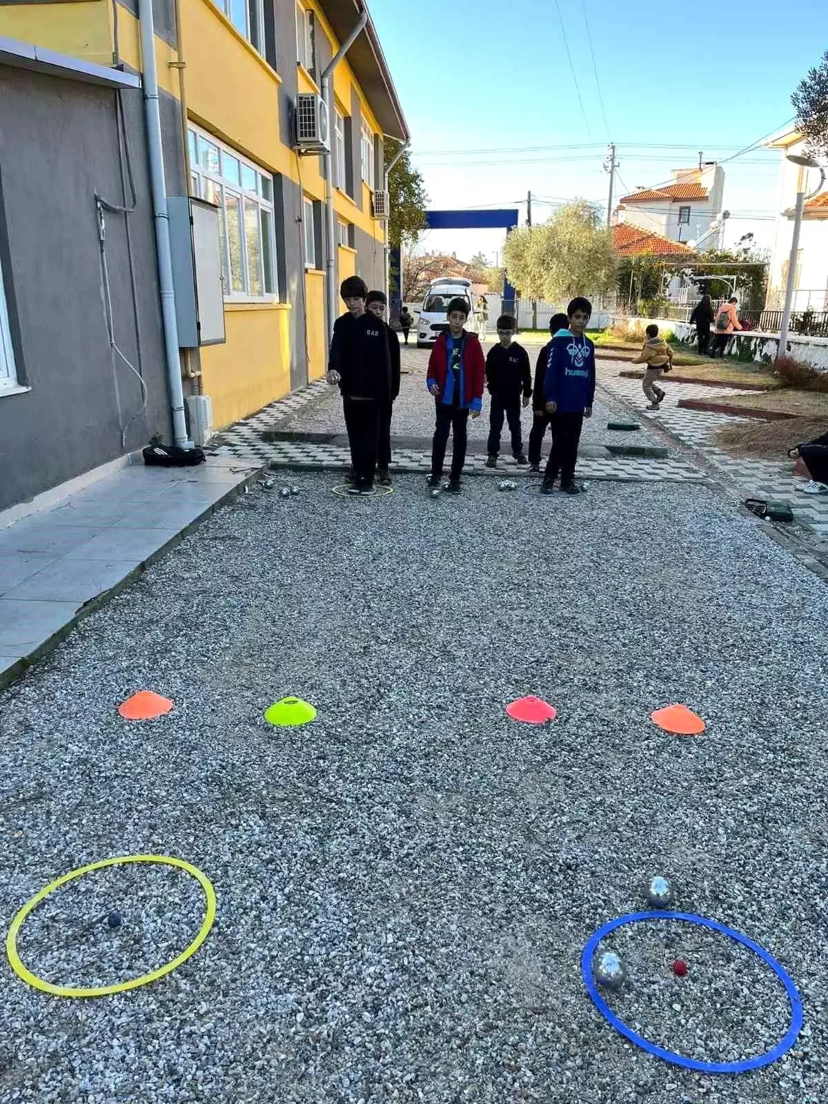 Muğla\'da Çocuklar Bocce Sporuyla Tanıştı