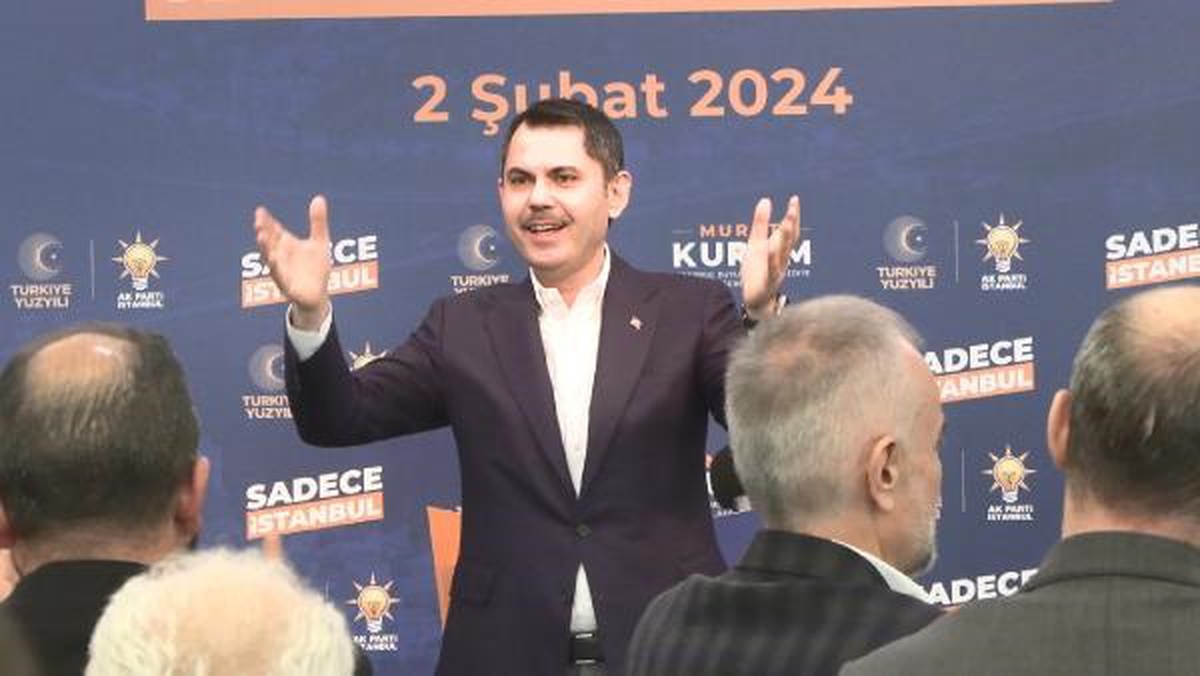 Murat Kurum, İstanbul Büyükşehir Belediye Başkan Adayı olarak projelerini anlattı