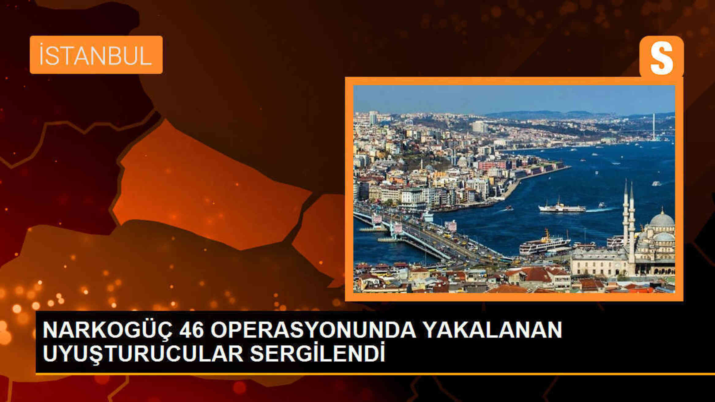 İstanbul\'da NARKOGÜÇ 46 Operasyonunda Yakalanan Uyuşturucu Maddeler Sergilendi