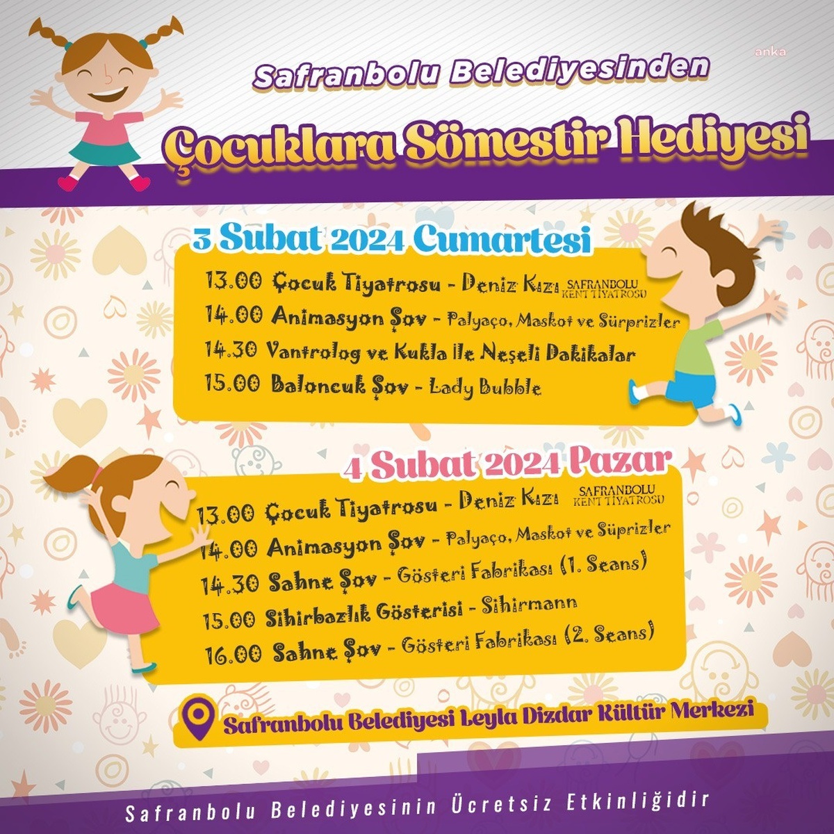 Safranbolu Belediyesi Öğrencilere Etkinlik Düzenliyor