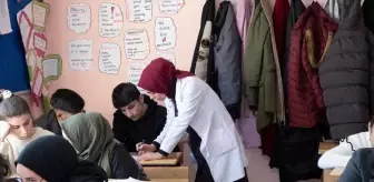 Ağrı'da kırsalda yaşayan öğrencilere üniversite sınavı hazırlığı