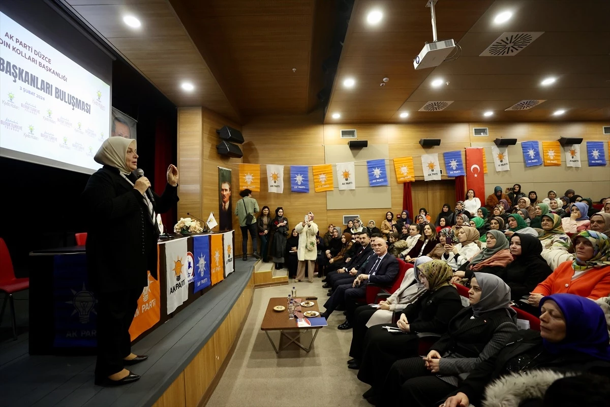 AK Parti Genel Merkez Kadın Kolları Başkanı: Türkiye\'nin ve dünyanın en büyük kadın hareketiyiz