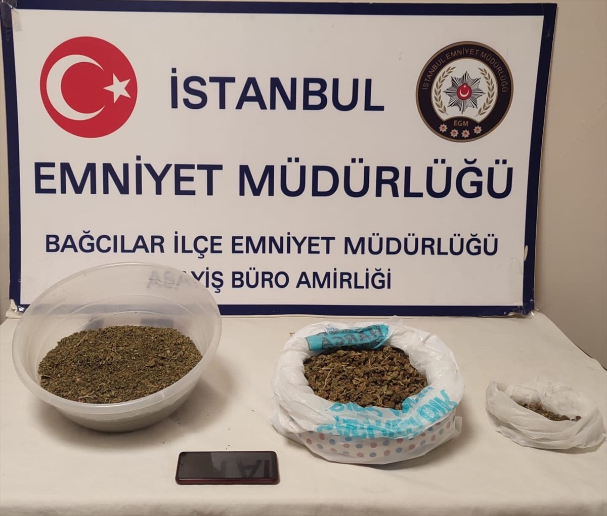 Bağcılar\'da Uyuşturucu Operasyonu: 1 Kilo 254 Gram Madde Ele Geçirildi