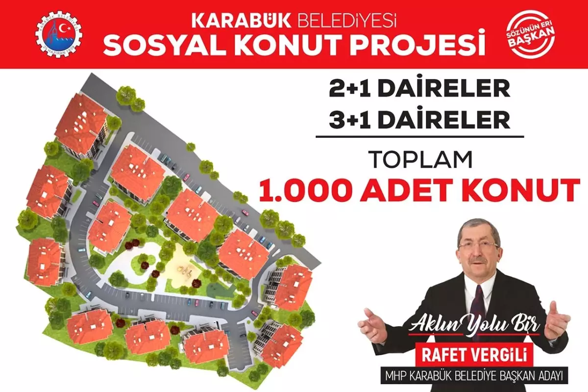 Karabük Belediye Başkanı Bin Adet Konut Projesini Açıkladı