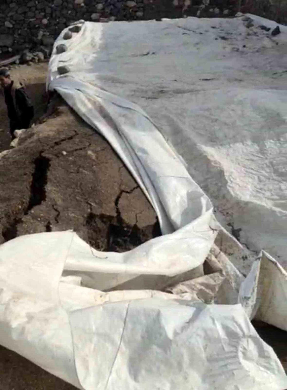 Diyarbakır\'da kerpiç ahırın çökmesi sonucu 3 keçi telef oldu