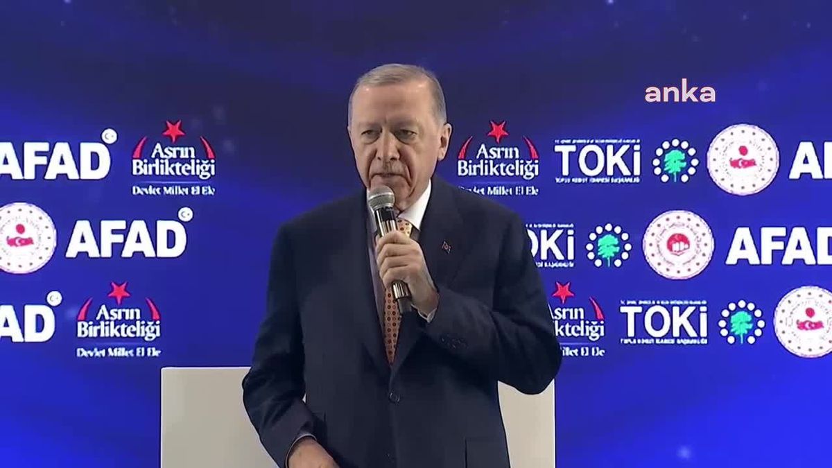 Cumhurbaşkanı Erdoğan: Deprem bölgesinde 75 bin konutun teslimini bitireceğiz