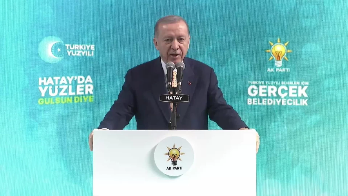 Erdoğan: Hatay\'ın hizmet ve eser siyaseti hasreti 56 gün sonra bitecek