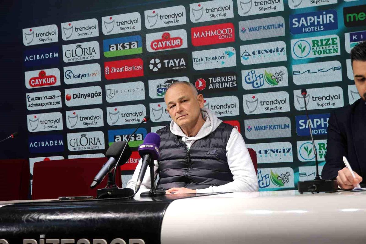 Konyaspor Teknik Direktörü Omerovic: İstediğimiz oyunu oynadık, 1 puan aldık