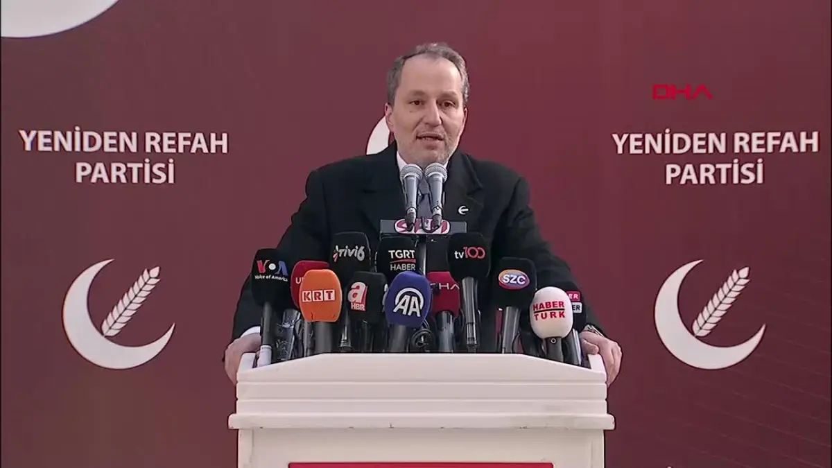 Yeniden Refah Partisi, 31 Mart yerel seçimlerinde ittifak yapmayacak